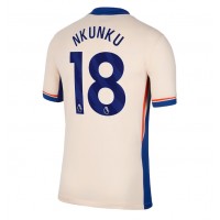 Maglia Calcio Chelsea Christopher Nkunku #18 Seconda Divisa 2024-25 Manica Corta